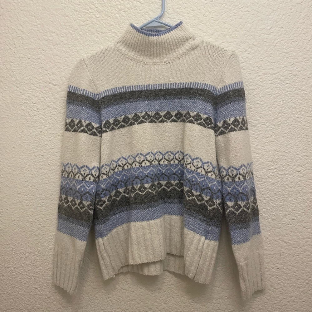 Aspen brand turtleneck Christmas sweater